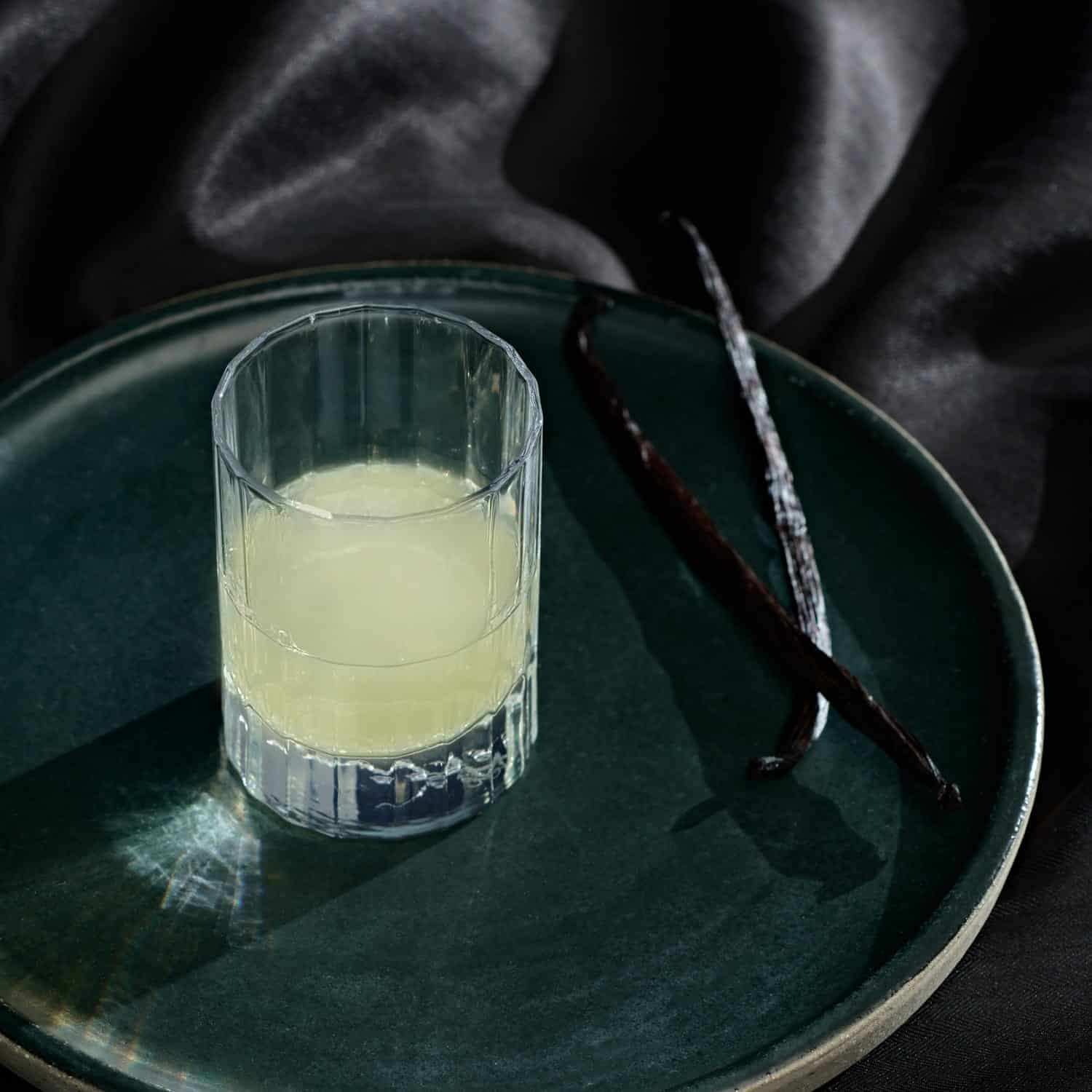 Vanilla Whey Liqueur — Served